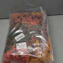 Artificial Mums Outdoor Fake Fall Flowers Decorations for Home,16 Bundles Silk Faux Mum Plants Look Real UV Resistant for Outside, Autumn Decor for Porch, Patio, Front Yard & Planters, Thanksgiving (Fall Mix Color)