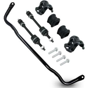 55398938AC Front Suspension Stabilizer Sway Bar Kit for Dodge Ram 1500 4x4 2009-2018 Ram 1500 Classic 2019-2022 4WD K80894 Front Sway Bar Swaybar Link Kit 55398938AB