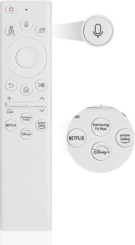 Replacement for Samsung Smart TV Remote Control, Universal Compatible with All Samsung TVs, BN59-01388A for CU7000/DU7200, for 2015-2026 All Crystal UHD, Frame, QLED, OLED, Neo QLED Smart TVs