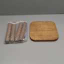 Jurath Wooden Step Stool for Adults Step Stool for Toddlers Plant Stool Small Wooden Stool with Four Detachable and Assembled Legs Nicely Balanced (Classic 9.3inch)