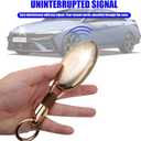 for Hyundai Key Fob Cover, 7-Button, with Keychain Compatible with Elantra(2023-2025), Sonata(2024-2025), Ioniq 6(2022-2025), Santa Fe(2024-2025), Tucson(2024-2025), Kona(2023-2024)
