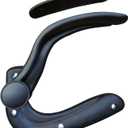 Replacement Adjustable Arms for Office Chair Support Arms and Elbow Hardware Comfort Replaces Gaming Chair Armrest Pads with Arm Pads, Black