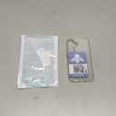 FNTCASE for Samsung Galaxy S25 Case: Military Grade Drop Protection Anti Yellowing Cell Phone Cover - Rugged Shockproof Protective Bumper Transparent Cases(Glitter)