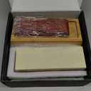 Intelitopia Complete Knife Sharpening Stone Set  Dual Grit Whetstone 400/1000 3000/8000 Knife Sharpener with Leather Strop, Flattening Stone, Bamboo Base, 3 Non-slip Rubber Bases & Angle Guide