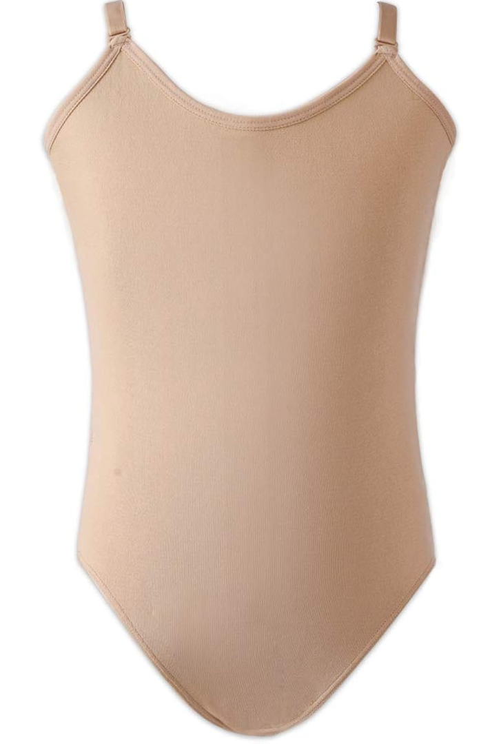 Stelle Girls Nude Leotard Seamless Undergarment Camisole with Adjustable Straps for Dance/Ballet/Gymnastics, Size XXL Stelle Girls Nude Leotard Seamless Undergarment Camisole with Adjustable Straps for Dance/Ballet/Gymnastics, Size XXL