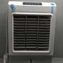 FANCOLE Windowless Air Conditioner, 2100CFM Evaporative Air Cooler with 4 Ice Packs, 700 Sq.ft Swamp Cooler Air Conditioner No Windows Needed w/3Mode & 3Speed, 7H Timer & Remote for Room Garage Patio