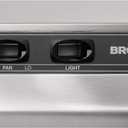 Broan-NuTone 413004 Non-Ducted Ductless Range Hood with Lights Exhaust Fan for Under Cabinet, 30-Inch, Stainless Steel