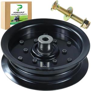 532196106 Idler Pulley Replaces 532197379 Craftsman 196106 197379 for Husqvarna 54" 46" Z254f Z254 YTH22v46 LGT2654 RZ5424 YTH2348 YTH24v48 YTH24k48 RZ5426 Craftsman 54" 42" Mower