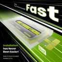 WSKEN for iPhone 17 Pro Privacy Screen Protector - [25 Anti-Spy] [Auto-Dust Removal] [Top 9H+ Tempered Glass] 12FT Shatterproof Military Grade Flim Easy Install Case Friendly, 2 Pack