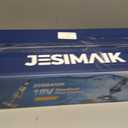 JESIMAIK Pool Vacuum, 18.5 GPM Suction Pool Vacuum for Above Ground Pool with Telescopic Pole, 60 Min Runtime, Cordless Pool Vacuum for Above & Inground Pools, Cleans Leaves and Debris