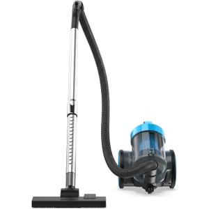 NEWBULIG Canister Vacuum Cleaners for Home, Bagless Vacuum Cleaner, Blue