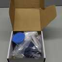 Dysphagia Regulating Drinking Cup Set  Spill-Proof, Adjustable Flow (5cc-10cc/10cc-15cc), Heat & Condensation Insulating Sleeve  for Elderly, Parkinsons, Dementia Patients (Cup+Cup Sleeve+Lid Cover Set-Royal Blue)