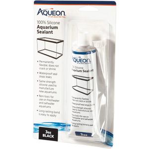 Aqueon Aquarium Silicone Sealant Black 3 Ounces
