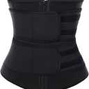 Pilarmuture Waist Trainer Belt for Women,Trimmer Belt Waist Trainer,Sweat Slimming Sports Neoprene Shaper Corset,Tummy Control Body Shaper,Waist Trimmer for Fitness and Abdominal Shaping