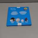 Baseball Stand Game Balls Display Holder Easter Eggs Display Stands for Easter Party Sphere Holder Softball Stands for Balls or Other Round Items Reversible 16 PCS