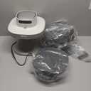 Ninja Crispi Pro 6-in-1 Glass Air Fryer | 450F, Nontoxic, 6qt & 2.5qt Containers & Lids | Microwave, Freezer, Dishwasher Safe | Max Crisp, Air Fry, Bake, Roast, Recrisp, Dehydrate | Bone | AS101LG