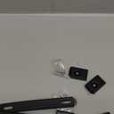 PATIKIL Strap Handles Replacement 6.3 Inch, 2 Pcs Rubber Ampere Handles Pull with Metal Caps Luggage Spare Strap Handle Grip for Suitcase Box Case Speaker Cabinet, Black