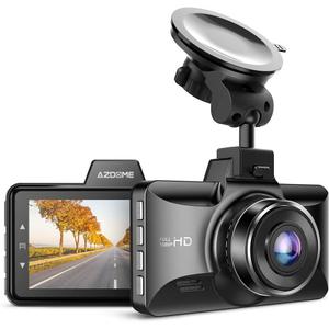 AZDOME M01 Pro Dash Cam, 3 inch 2.5D IPS Screen Car Driving Recorder, 1080P FHD Dashboard Camera DVR, 150 Wide Angle, Super Night Vision, Park Monitor, G-Sensor, for Car Taxi