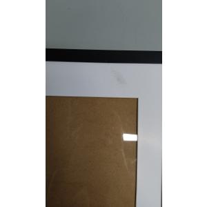 A4 Frame, Display Picture A5 with Mat or Without Mat, Light Weight and High Transparent Photo 8.3 x 11.7 Frame for Wall - 1 Pack/Black