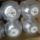 6 oz Clear/Gold Rim Edge Bowls - Disposable Round Catering and Party Bowls - Case of 240