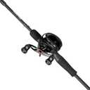 Abu Garcia Max SX Low Profile Baitcast Reel and Fishing Rod Combo