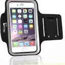 RevereSport Running Armband for iPhone SE 2020 / SE 2022 with Fingerprint ID Access. Sports Phone Arm Case Holder for Jogging, Gym Workouts