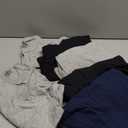 Hanes Packs, Stay-Tucked Soft Cotton, Best Undershirts for Men, White/Black/Asstd Multipacks, XL, 6 pcs
