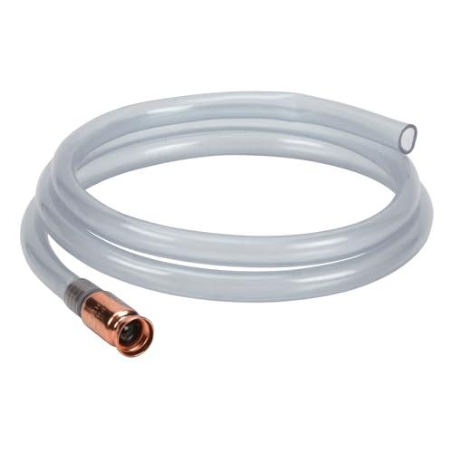 Performance Tool W54154 Food-Grade 3.5 GPM Liquid Transfer Shaker Siphon Tube Hose, Clear Blue, 6ft Tube