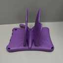 Fire HD 10 Kids Tablet 11th Gen 2021 2023 Case 10.1 Cute Butterfly Kids Pro Case with Stand Light Weight EVA Rugged Shockproof Heavy Duty Kids Friendly Full Cover for Kids Girls (Purple)