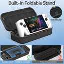 Hard Shell Carrying Case for ASUS ROG Xbox Ally / X (2025), Protective Travel Bag Fit ROG Game Console and Adapter with Screen Protector & Thumbstick Cap, Storage Pouch for Xbox Ally X Accessories