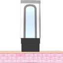 Deropty Hydra Needle 25 Derma beauty stamp  Titanium Dermastamp HN25, 0.25mm