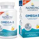Nordic Naturals Omega-3, Lemon Flavor - 90 Soft Gels - 690 mg Omega-3 - Fish Oil - EPA & DHA - Immune Support, Brain & Heart Health, Optimal Wellness - Non-GMO - 45 Servings, EXP 5-2029