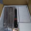 Nightstand, Modern Bedside Table with Storage Drawer and Open Wood Shelf, for Living Room, Bedroom and Small Spaces, Accent Night Stand with Solid Wood Legs, Easy Assembly, Walnut Brown