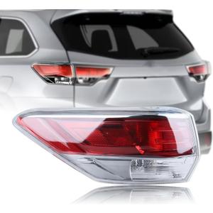 Brake Tail Light Rear Lamp Assembly Left Driver Side Compatible with 2014-2016 Toyota Highlander 81550-0E100 TO2805120