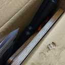 3 Tier Corner Plant Stand Indoor, Metal Wood Flower Pot Holder Shelf, Multiple Display Rack Square Table for Living Room Bedroom Orchid Outdoor Balcony Garden Patio, Modern Black & Rustic Brown