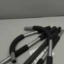 TOPOKO Upgrade Pull Up Bar for Doorway - Max Capacity 440 lbs, Portable Upper Body Workout Bar for Strength Training