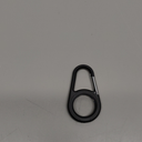 Belkin Apple AirTag Secure Holder with Carabiner - Durable Scratch Resistant Case With Open Face & Raised Edges - Protective AirTag Keychain Accessory For Keys, Pets, Luggage & More - Black