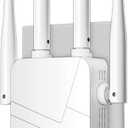 2026 WiFi Extender, 15888 sq.ft Internet Extender WiFi Booster, Long Range Wireless Repeater Signal Amplifier for Home, Mesh Wi-Fi 99% Faster | Broader Than Ever, Support 55+ Devices, 1-Tap Setup (White)