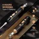 Electric Nail File Drill: Rechargeable Cordless Nail Drill  9-Speed Rechargeable Electric File for Acrylic & Gel Nails, Portable Manicure & Pedicure Set for Home & Salon