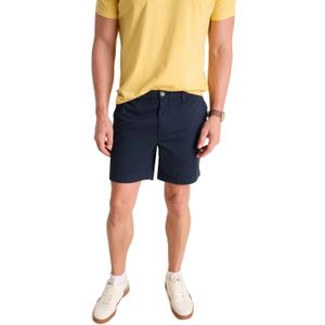 Chubbies Chino Shorts Men 7 Inch - Mens Shorts Casual with Elastic Waistband, Side and Back Pockets, Stretch Cotton Blend (Medium, Armadas)