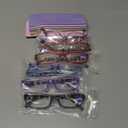 Gaoye 1.25 Reading Glasses for Women, 6 pack Fashion Readers for Women Spring Hinge Eye Glasses, Blue Light Reading Glasses (*C1 Mix Color)