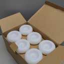 Aignis 24pcs Flameless Floating Candles Waterproof, 200Hr 3LED Floating Tea Lights with Battery, Water-Activated Candles for Pool, Wedding Centerpieces, Bath & Spa, Easter Decoration (Elegant White)