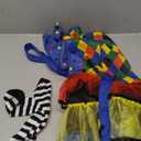 fun shack Clown Costume for Women, Colorful Clown Outfit, Fun Clown Attire for Parties and Events, Dress Up (Large, Blue)