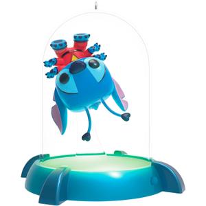 Hallmark Keepsake Christmas Ornament 2025, Disney Lilo & Stitch Experiment 626 Funko POP! with Light, Gifts for Disney Fans