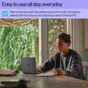 HP Chromebook 14 inch Laptop, HD Display, Intel Processor N100, 8 GB RAM, 128 GB UFS, Intel UHD Graphics, Chrome OS, Chalkboard Gray, 14a-nf0099nr