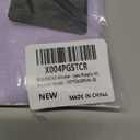 SUUKSESS Women Sexy Mesh Sheer Crop Tank Tops Sleeveless Ruched Going Out Tops (Medium, Purple)