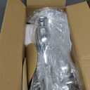 Metal Wedding Flower Vases for Tables: Elegant Vases for Centerpieces, Gold Trumpet Flower Arrangement Stands for Anniversary Christmas Birthday Party Event Wedding Home Decoration (2, Silver)