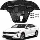 Engine Splash Shield Fit for KIA K5 2021 2022 2023 2024 2025 Engine Case Guard Under Engine Cover Compatible with K5 2021-2024 Front Engine Guard Mud Flaps Including Screw Hardware