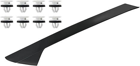A-Pillar Molding Trim Kit with Clips Compatible with 2011-2019 Ford Explorer Left Driver Side Outer Windshield Molding Trim Replace BB5Z-7803145-AA 926-450 BB5Z7803137AA BB5Z7803137AB BB5Z7803137BA