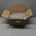 Zezzxu 50 Pack 5 oz Mini Square Dessert Cups with Lids and Spoons, Clear Plastic Parfait Cups Small Shooter Cups for Appetizer Puddings Mousse Ice Cream Fruit